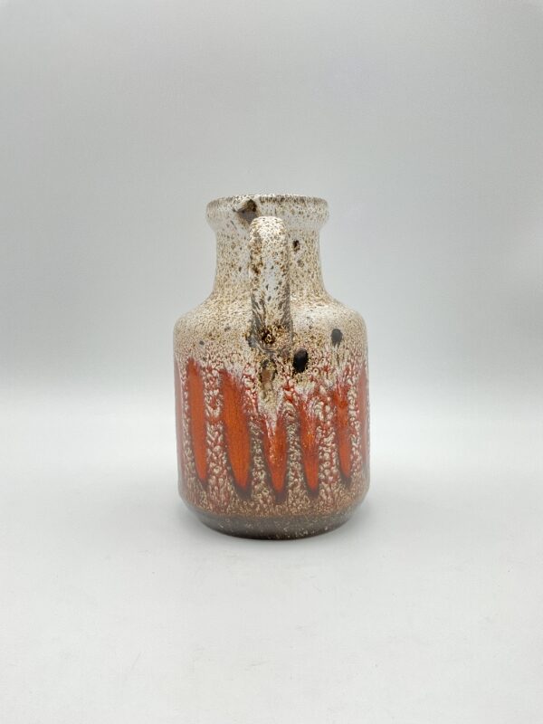 西ドイツ製 Fatlava】scheurich 花瓶 16cm 吊りあがっ